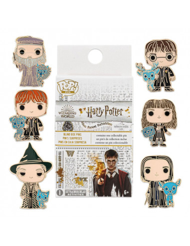 Harry Potter Loungefly POP! Enamel Pins Eaches 4 cm Assortment (12)
