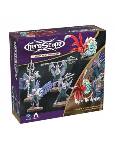 Heroscape Army Expansion Embers of War: Krakenling & Gelryie Vanguards *English Version*
