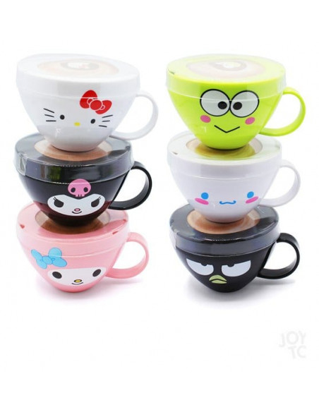Sanrio Squishy Figures Hello Kitty Cappuccino Display (8)