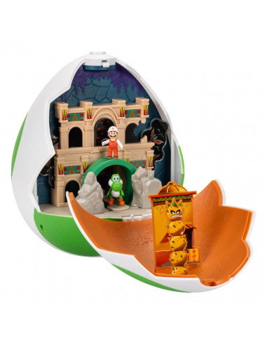 The Super Mario Galaxy Movie Playset with 2 Mini Figures Yoshi Egg