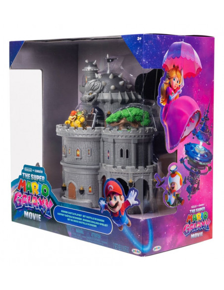 The Super Mario Galaxy Movie Deluxe Playset with 1 Mini Figure Bowser Castle