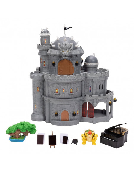 The Super Mario Galaxy Movie Deluxe Playset with 1 Mini Figure Bowser Castle