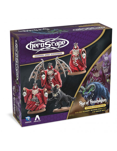 Heroscape Army Expansion Boiling Tension: Revnan Acolytes & Grave Grim *English Version*