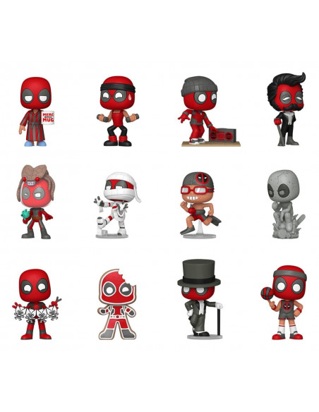 Marvel Comics Mystery Mini Figures 5 cm Deadpool Series 5 Display (12)