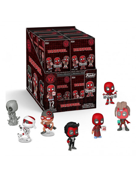 Marvel Comics Mystery Mini Figures 5 cm Deadpool Series 5 Display (12)