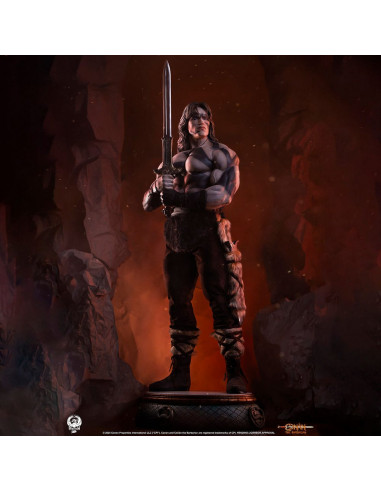 Conan the Barbarian Elite Series Statue 1/2 Conan Warpaint Edition 116 cm