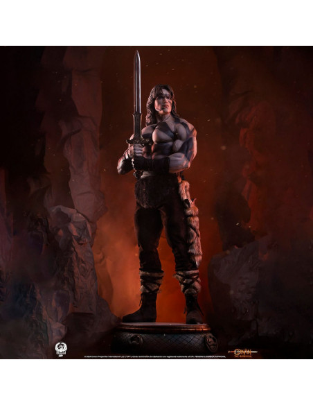 Conan the Barbarian Elite Series Statue 1/2 Conan Warpaint Edition 116 cm
