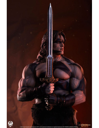 Conan the Barbarian Elite Series Statue 1/2 Conan Warpaint Edition 116 cm