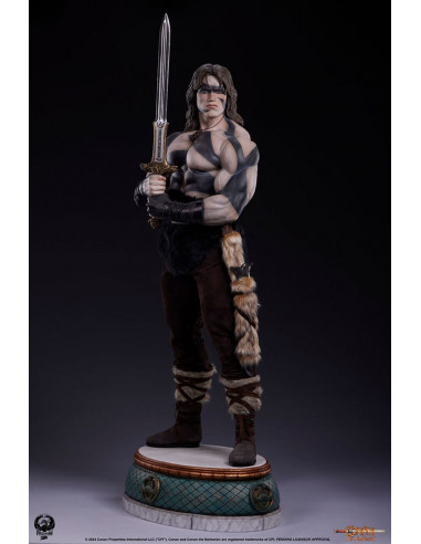 Conan the Barbarian Elite Series Statue 1/2 Conan Warpaint Edition 116 cm