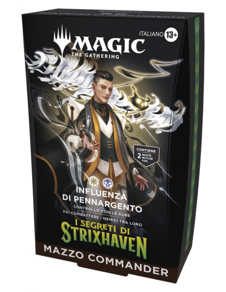 Magic the Gathering I Segreti di Strixhaven Commander Decks Case (5) italian