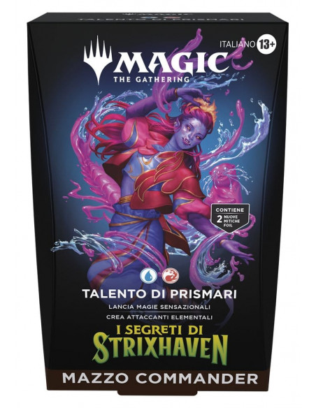 Magic the Gathering I Segreti di Strixhaven Commander Decks Case (5) italian