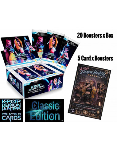 KAYOU - K-POP DEMON HUNTERS - CLASSIC EDITION - COLLECTIBLE CARDS BOOSTER BOX (20)