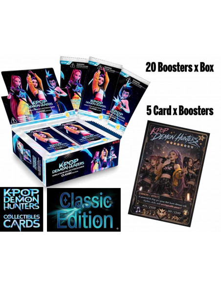 KAYOU - K-POP DEMON HUNTERS - CLASSIC EDITION - COLLECTIBLE CARDS BOOSTER BOX (20)
