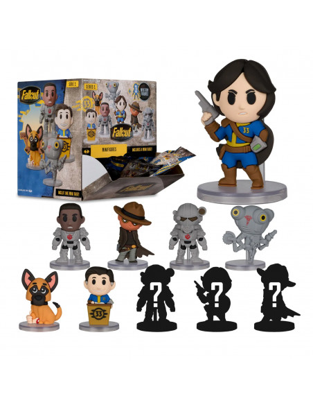 FALLOUT TV 2.5INCH FIGURE BLIND BAG W1 DISPLAY (24)