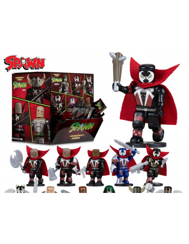 SPAWN CONSTRUCT-A-FIGURE BLIND BAG S1 DISPLAY (36)