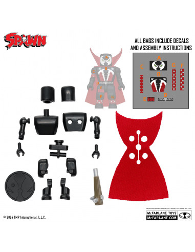SPAWN CONSTRUCT-A-FIGURE BLIND BAG S1 DISPLAY (36)