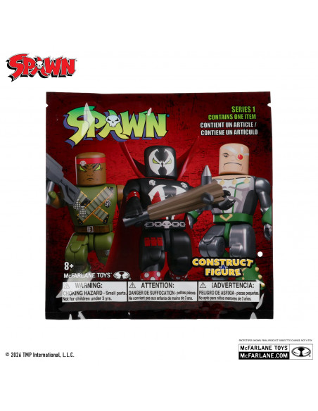 SPAWN CONSTRUCT-A-FIGURE BLIND BAG S1 DISPLAY (36)