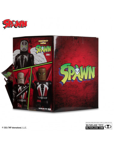 SPAWN CONSTRUCT-A-FIGURE BLIND BAG S1 DISPLAY (36)