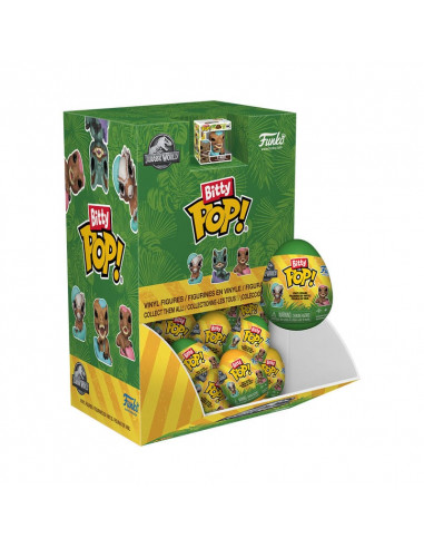 Jurassic Park POP! Vinyl Figure Easter Egg PDQ Display (24) 2,5 cm