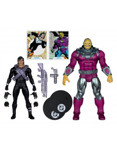 DC Multiverse Megafig Action Figure 2-Pack Mongul vs Superman (Return of Superman) 25 cm