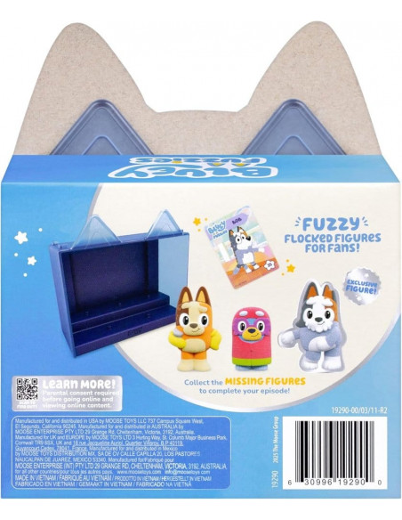 Bluey Fuzzies Episode Pack Display (12)