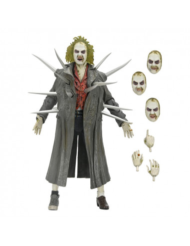 Beetlejuice (1988) Diorama Trenchcoat with Spikes Inferno Room Deluxe Set