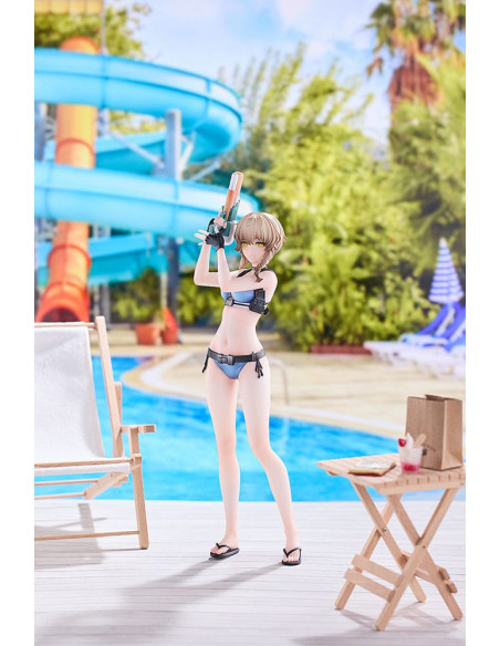 Steins Gate PVC Statue 1/7 Suzuha Amane: Swimsuit Ver. 26 cm