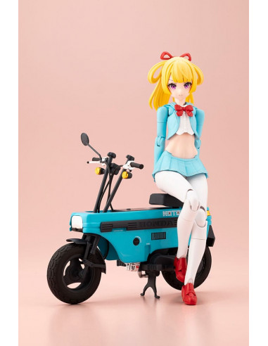 Megami Device Buster Doll Series Plastic Model Kit 1/1 Knight Alice with Honda AB12 Motocompo 15 cm