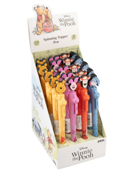 Winnie the Pooh 100th Anniversary Rotating Topper Pens Display (20)