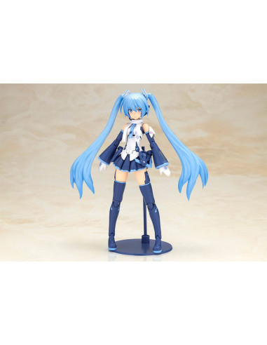 Frame Arms Girl x Hatsune Miku Plastic Model Kit Frame Music Girl Snow Miku Another Color Ver. 15 cm