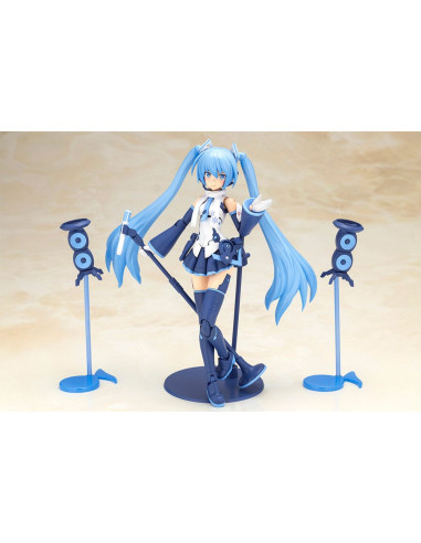 Frame Arms Girl x Hatsune Miku Plastic Model Kit Frame Music Girl Snow Miku Another Color Ver. 15 cm