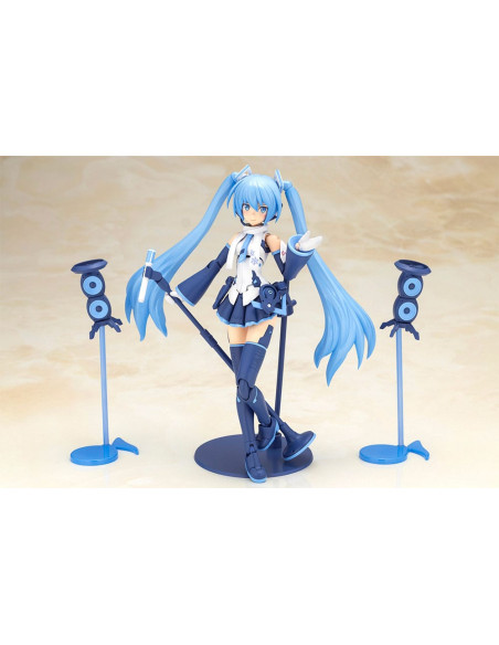 Frame Arms Girl x Hatsune Miku Plastic Model Kit Frame Music Girl Snow Miku Another Color Ver. 15 cm