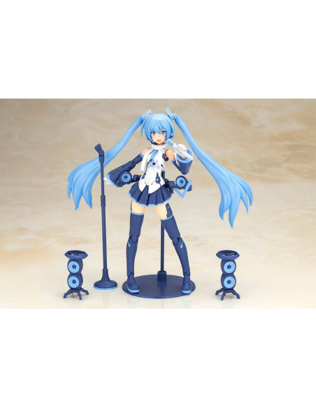 Frame Arms Girl x Hatsune Miku Plastic Model Kit Frame Music Girl Snow Miku Another Color Ver. 15 cm