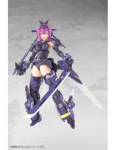 Megami Device Plastic Model Kit 1/1 Asra Archer Kizuna Shadow Edition Full Package 14 cm