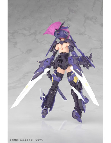 Megami Device Plastic Model Kit 1/1 Asra Archer Kizuna Shadow Edition Full Package 14 cm