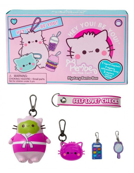 Pembe Keyrings Blind Box Bento Box Display 8 cm (8)