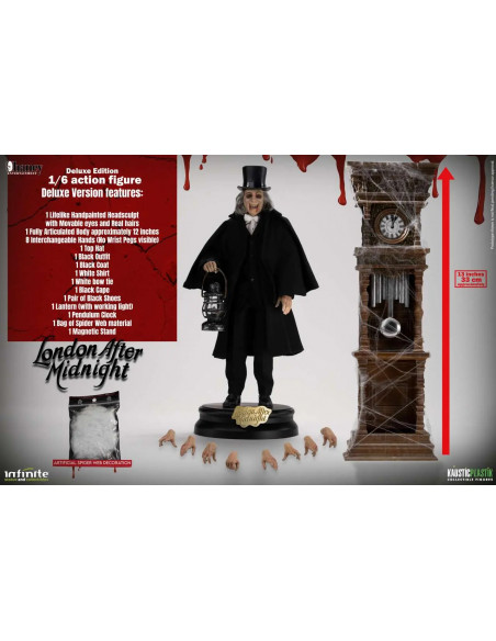 LON CHANEY AS LONDON AFTER MIDNIGHT 1/6 ACTION FIGURE DELUXE VERSION