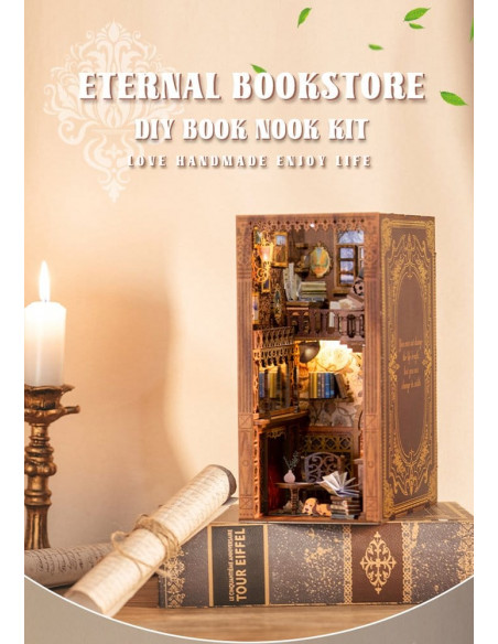 Book Nook Eternal Bookstore 23 x 11 cm
