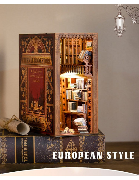 Book Nook Eternal Bookstore 23 x 11 cm