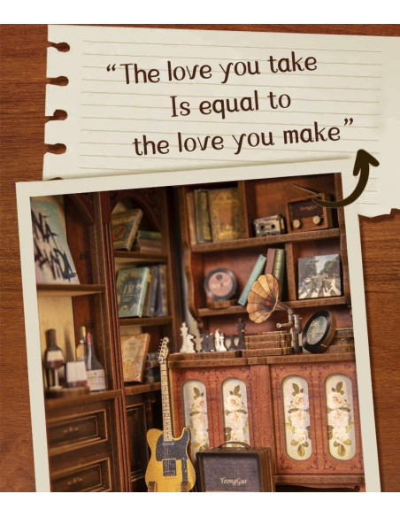 Book Nook The Secret Rhythm 23 x 11 cm
