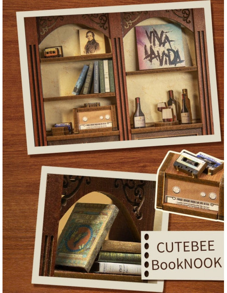 Book Nook The Secret Rhythm 23 x 11 cm