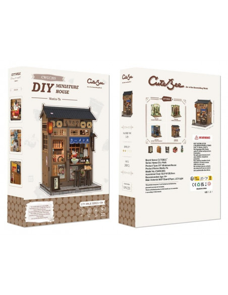 Miniature House Model Kit Morita-Ya 21 x 16 cm