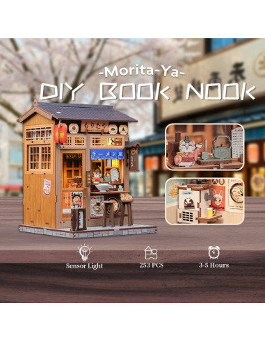 Miniature House Model Kit Morita-Ya 21 x 16 cm