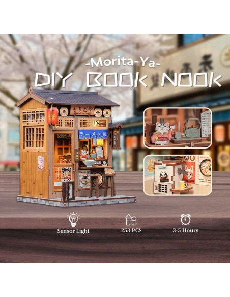 Miniature House Model Kit Morita-Ya 21 x 16 cm