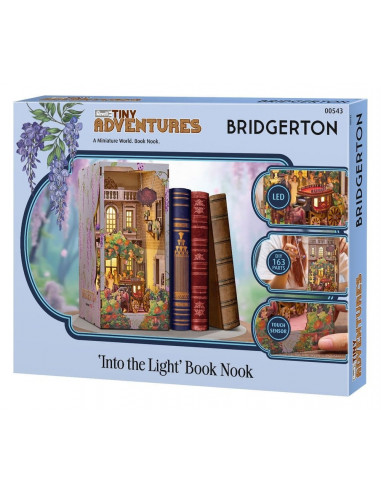 Bridgerton Tiny Adventures Book Nook Mini Diorama Into the Light 18 cm