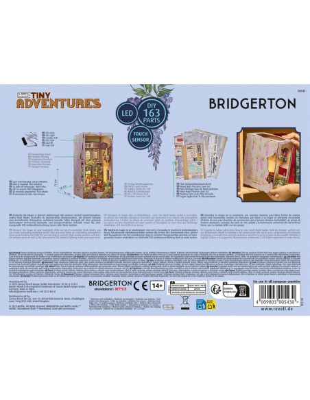 Bridgerton Tiny Adventures Book Nook Mini Diorama Into the Light 18 cm