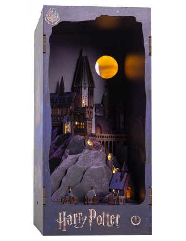 Harry Potter Tiny Adventures Book Nook Mini Diorama Hogwarts Castle 18 cm