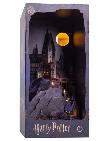 Harry Potter Tiny Adventures Book Nook Mini Diorama Hogwarts Castle 18 cm