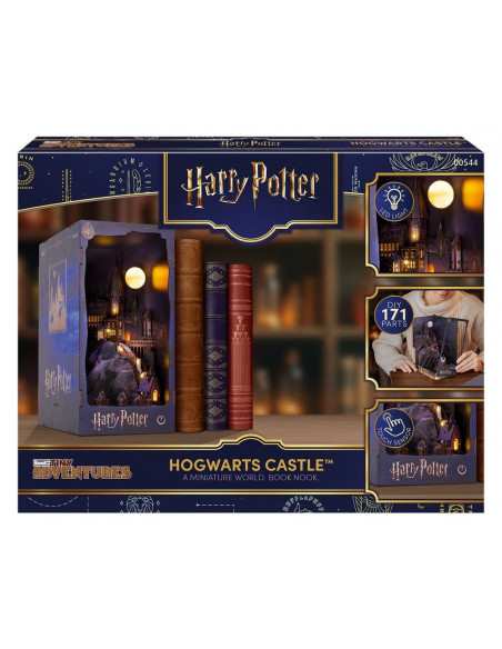 Harry Potter Tiny Adventures Book Nook Mini Diorama Hogwarts Castle 18 cm