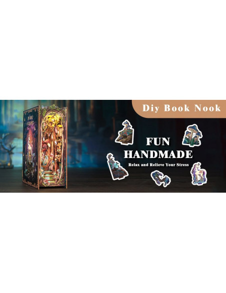 Book Nook The Grace of Forest 22 x 8 cm
